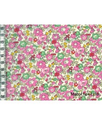 Coupon Liberty Betsy ann sweet pink 65*45cm dans Tissus Liberty par Marotte et Cie