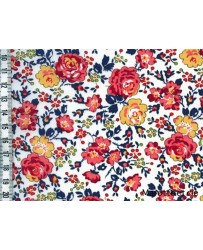 Coupon Liberty Felicité abricot 65*45cm dans Tissus Liberty par Marotte et Cie