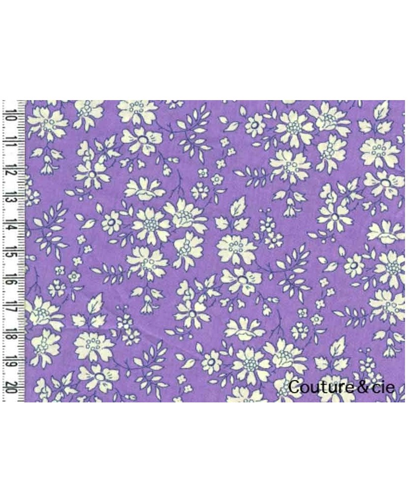 Coupon Liberty Capel violet 65*45cm dans Tissus Liberty par Marotte et Cie Coupon Liberty Capel violet 65*45cm dans Tissus Liberty par Marotte et Cie