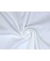 Coupon Double gaze coton blanc optique, 45x65cm