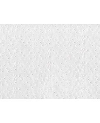 Coupon broderie anglaise motif étoiles, 45x60cm dans Tissus par Marotte et Cie