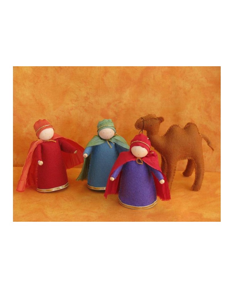 Kit ROIS MAGES ET CHAMEAU FEUTRINE dans DÉCORATION DE NOEL & DECO FEUTRINE par Marotte et Cie