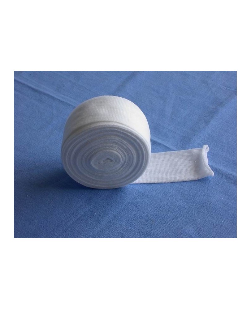TUBE JERSEY BLANC largeur 3 cm, x100cm dans Modelage de la tête par Marotte et Cie