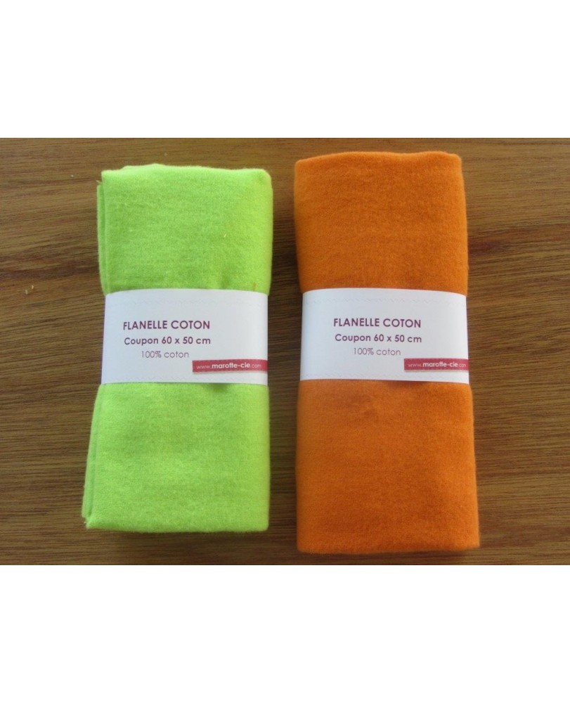 COUPON FLANELLE COTON 60 x 50 cm dans Tissus par Marotte et Cie COUPON FLANELLE COTON 60 x 50 cm dans Tissus par Marotte et Cie